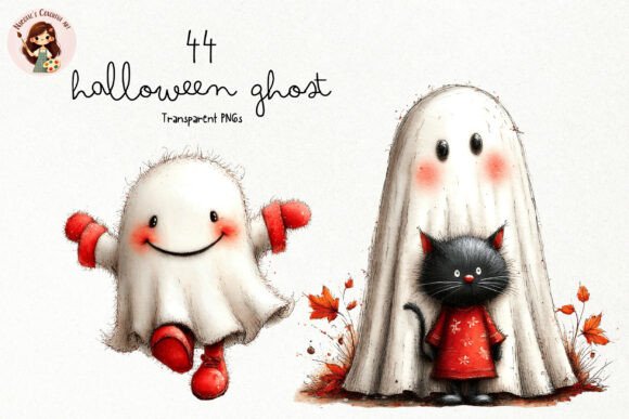 Download Halloween Ghost PNG Clipart Bundle - Clipart bundle Collection