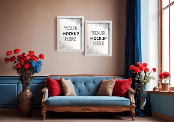 Download Living Room Artwork Mockup - Mockup Collection